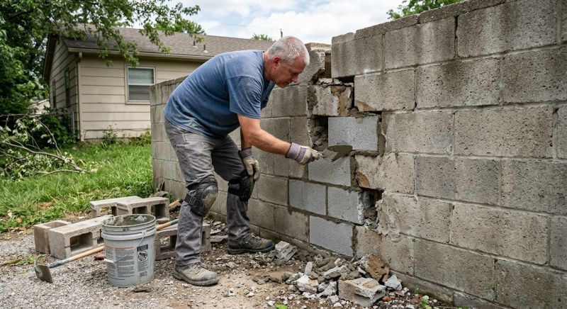 Block Work Repair in Olympia, WA