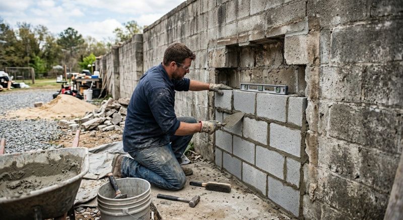 Block Work Repair in Olympia, WA