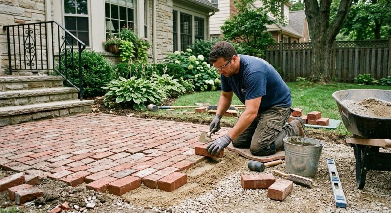 Brick Flatwork Repair in Centralia, WA