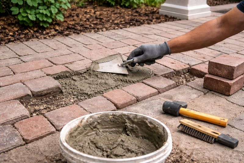 Brick Flatwork Repair in Roy, WA
