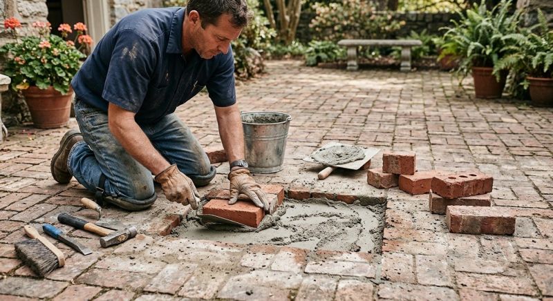 Brick Flatwork Repair in Tacoma, WA