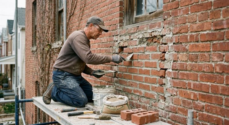 Brick Repair in Lacey, WA
