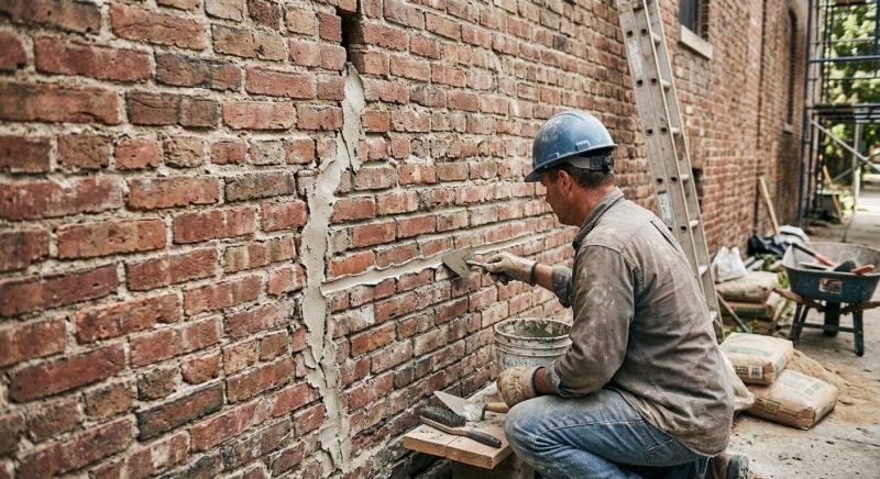 Brick Wall Repair in Mason County, WA