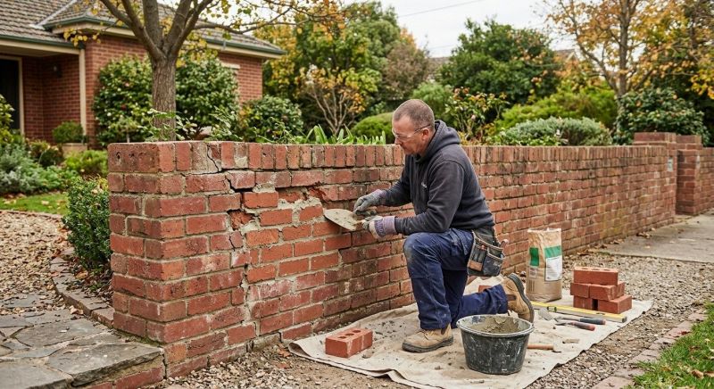Brick Wall Repair in Rochester, WA