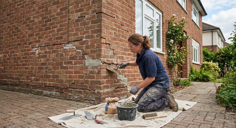 Brick Wall Repair in Yelm, WA