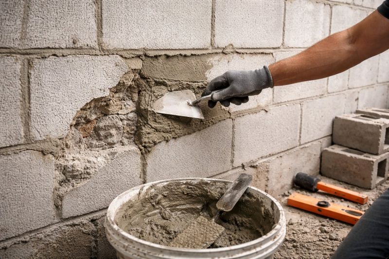 Cement Block Repair in Olympia, WA