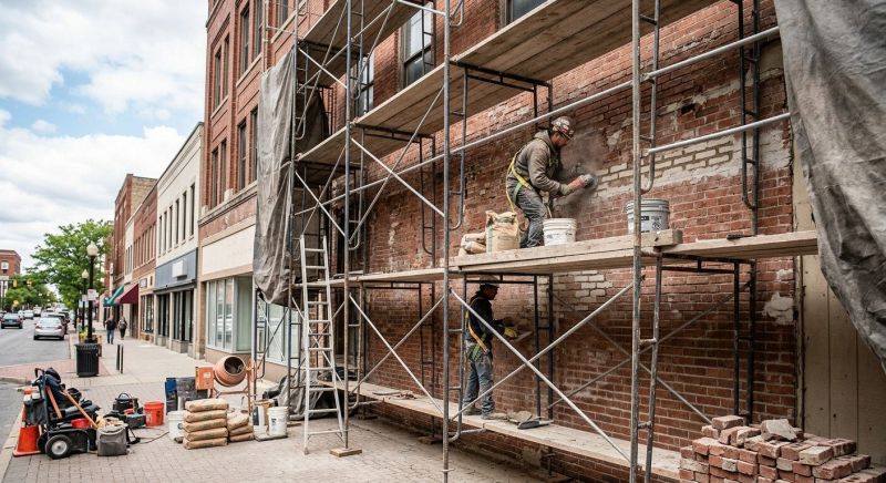 Commercial Masonry Repair in Gig Harbor, WA