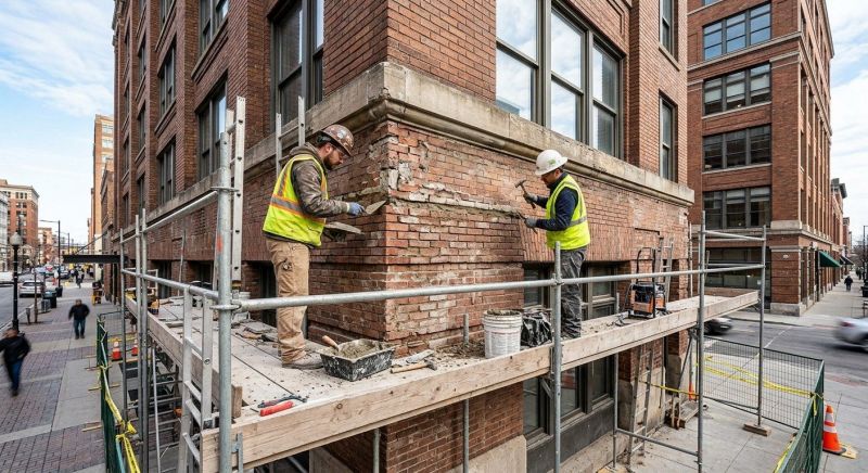 Commercial Masonry Repair in Steilacoom, WA