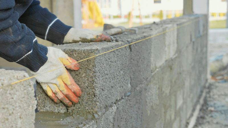 Concrete Block Wall Repair in Olympia, WA
