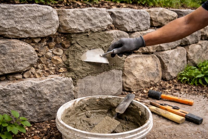 Retaining Wall Repair in Mason County, WA
