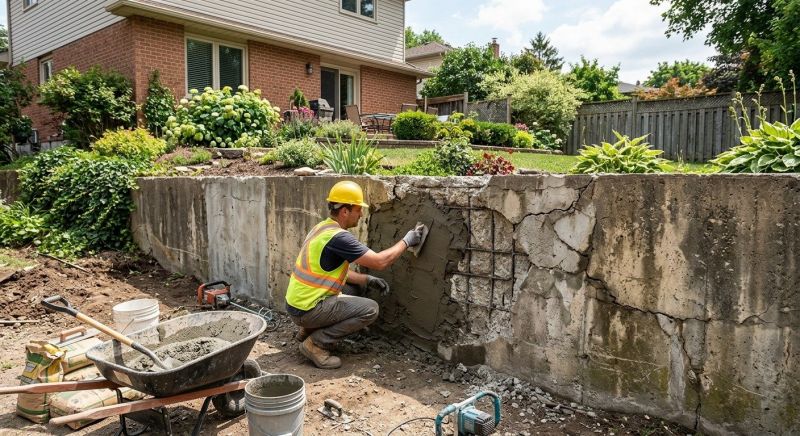Retaining Wall Repair in Rochester, WA