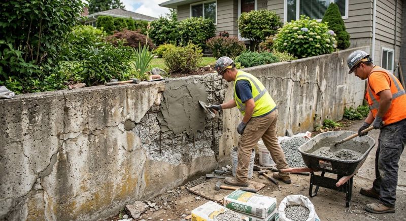 Retaining Wall Repair in Shelton, WA