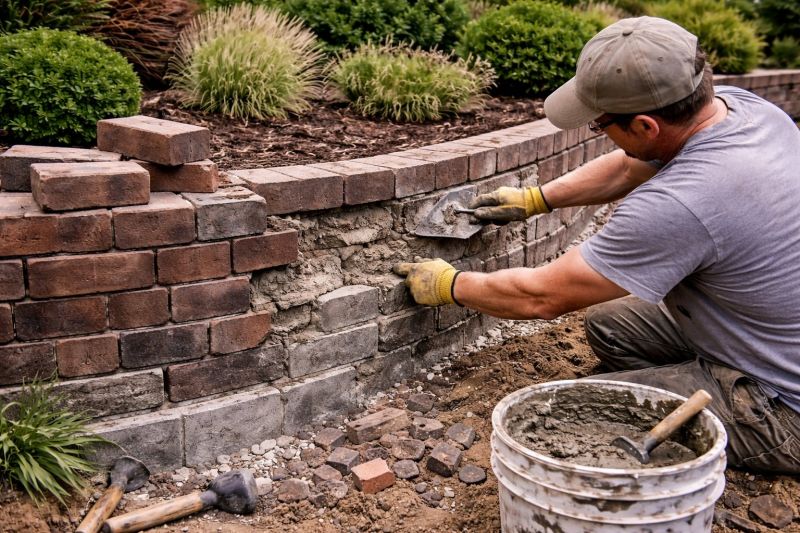 Retaining Wall Repair in Yelm, WA