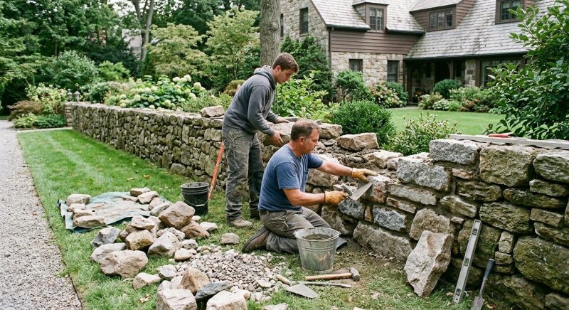Rock Wall Repair in Olympia, WA