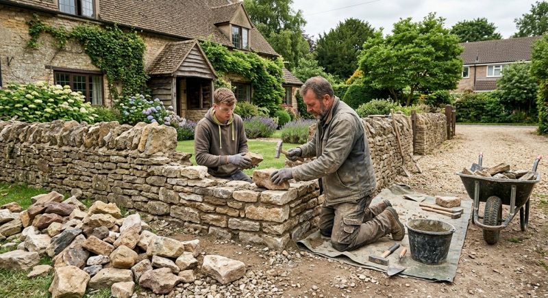 Stone Wall Repair in Mccleary, WA