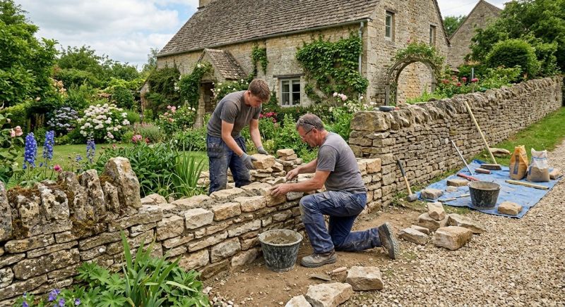 Stone Wall Repair in Mccleary, WA