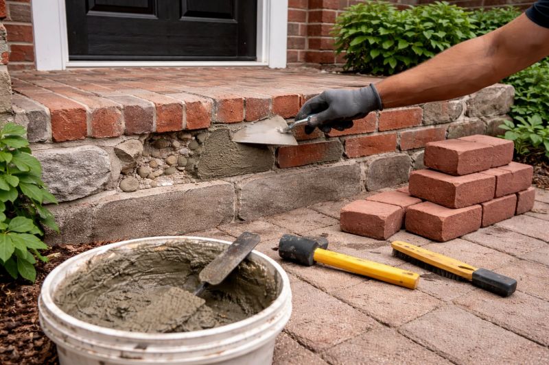 Stonework Repair in Thurston County, WA