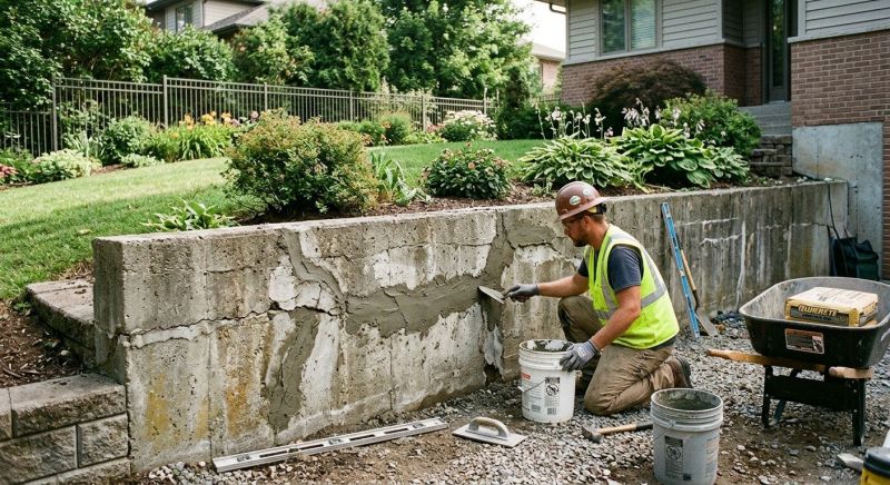 Retaining Wall Repair in Dupont, WA